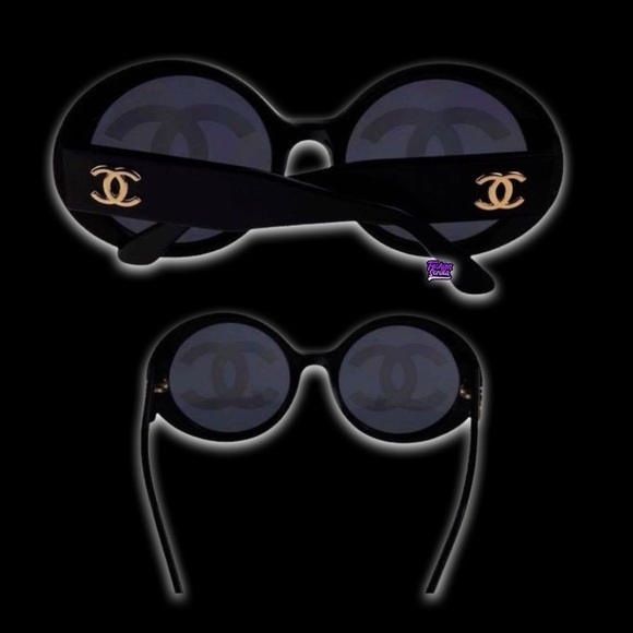 CHANEL 1993 Runway CC Logo round lens sunnies - Picture 13 of 15